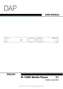 Manual DAP IR_150BT Radio