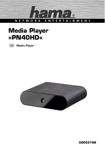 Bedienungsanleitung Hama PN40HD Mediaplayer