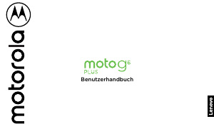 Bedienungsanleitung Motorola Moto G6 Plus Handy