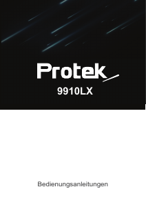 Bedienungsanleitung Protek 9910LX Digital-receiver
