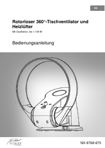 Bedienungsanleitung Sichler NX-6768-675 Ventilator