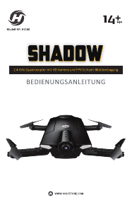 Bedienungsanleitung Holy Stone HS160 Shadow Drohne