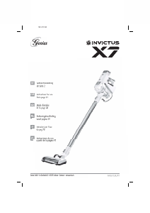 Bedienungsanleitung Genius X7 Invictus Staubsauger