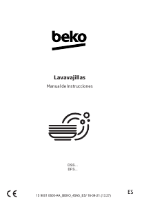 Manual de uso BEKO DFS05024X Lavavajillas