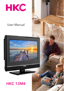 Manual HKC 13M4 LED Television