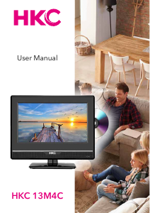 Manual HKC 13M4C LED Television