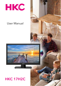 Manual HKC 17H2C LED Television