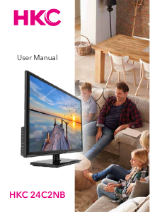 Manual HKC 24C2NB LED Television