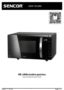 Priručnik Sencor SMW 7023BK Mikrovalna pećnica