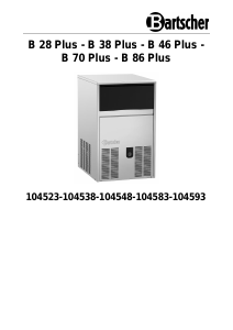 Handleiding Bartscher B38 Plus IJsblokjesmachine