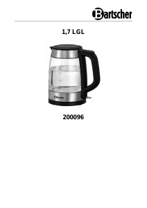 Manual Bartscher 200096 Kettle