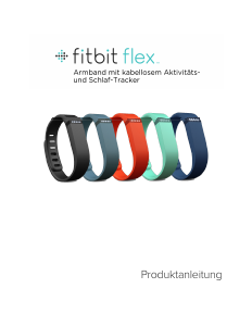 Bedienungsanleitung Fitbit Flex Aktivitätstracker