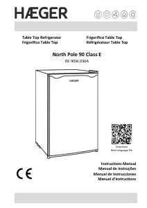 Manual Haeger RE-90W.030A North Pole Frigorífico