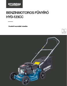 Használati útmutató Hyundai HYD-123CC Fűnyíró