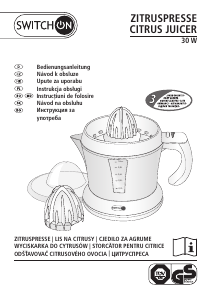 Manual Switch On CP-A101 Storcator citrice