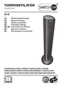 Manuál Switch On VT-E0203 Větrák