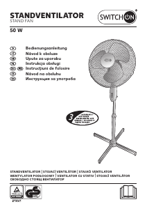 Priručnik Switch On VT-D0201 Ventilator