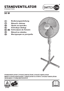 Priručnik Switch On VT-D0103 Ventilator