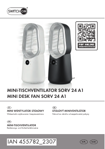 Návod Switch On SORV 24 A1 Ventilátor