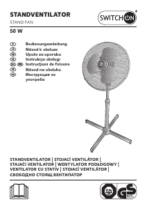 Priručnik Switch On VT-D0102 Ventilator