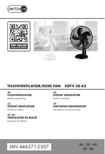 Manual Switch On SOTV 30 A2 Ventilator