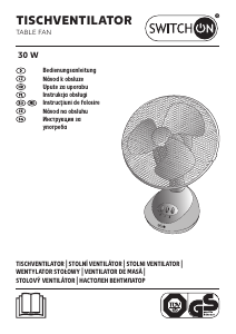 Priručnik Switch On VT-A0202 Ventilator