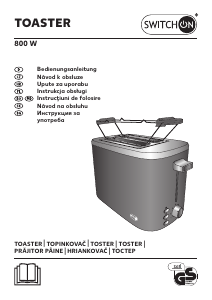 Наръчник Switch On TO-J1501 Тостер