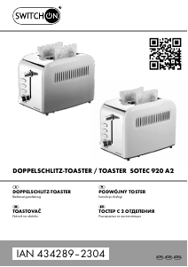 Bedienungsanleitung Switch On SOTEC 920 A2 Toaster