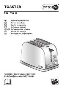 Manuál Switch On TO-PA0002 Toustovač