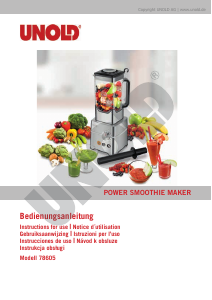 Manual Unold 78605 Power Blender