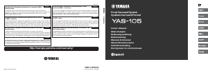 Manual Yamaha YAS-105 Home Theater System