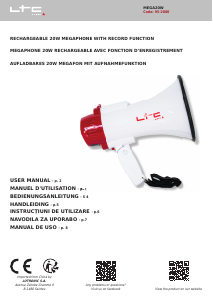 Manual LTC MEGA20W Megafon