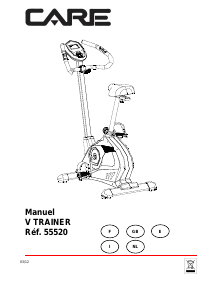 Handleiding Care 55520 V-Trainer Hometrainer