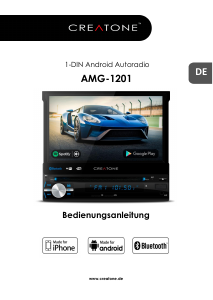 Bedienungsanleitung Creatone AMG-1201 Autoradio