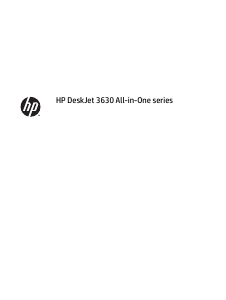 Bedienungsanleitung HP DeskJet 3637 Multifunktionsdrucker