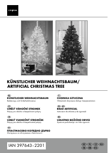 Bedienungsanleitung LIV&BO IAN 397643 Weihnachtsbaum