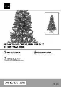 Bedienungsanleitung LIV&BO IAN 427120 Weihnachtsbaum