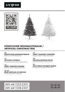 Bedienungsanleitung LIV&BO IAN 441552 Weihnachtsbaum