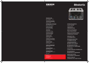 Manual de uso Brabantia BBEK1031NMB Tostador