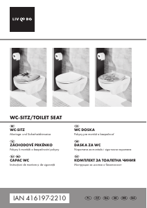 Návod LIV&BO IAN 416197 WC doska