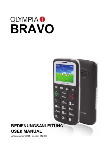 Bedienungsanleitung Olympia Bravo Handy