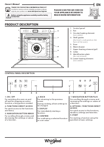 Mode d’emploi Whirlpool AKZ9S 8270 NB Four