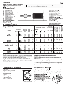 Handleiding Whirlpool FFB 9489 SBV SPT Wasmachine