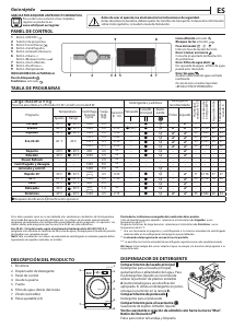 Handleiding Whirlpool FFB 9489 BV SPT Wasmachine