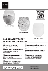 Priručnik LIV&BO IAN 497202 Daska za WC