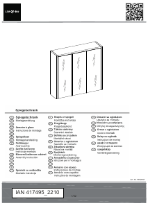 Manual LIV&BO IAN 417495 Dulap cu oglinzi