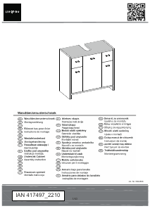 Manual LIV&BO IAN 417497 Base Cabinet