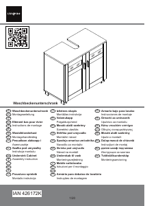 Manual LIV&BO IAN 426172 Base Cabinet