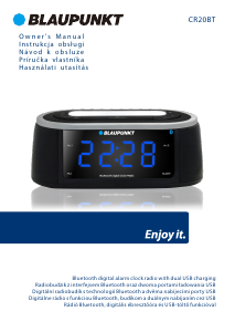 Manual Blaupunkt CR 20 BT Alarm Clock Radio