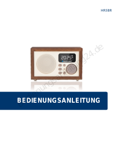 Bedienungsanleitung Blaupunkt HR5BR Radio